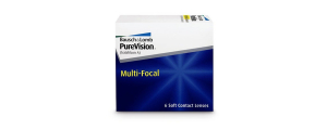 עדשות מגע חודשיות מולטיפוקל פיור וויז'ן Purevision Multifocal