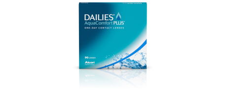 עדשות מגע דייליס 90pck במגוון הטבות | Dailies AquaComfort Plus 90pck