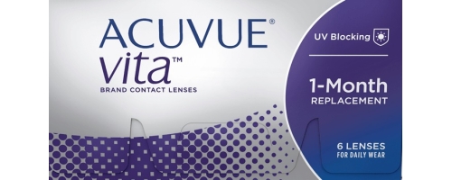 עדשות מגע חודשיות אקיוביו ויטה Acuvue Vita