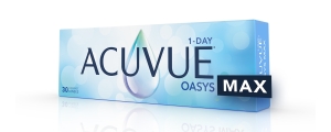 עדשות מגע יומיות אקיוביו אואזיס מקס 1Day Acuvue Oasys Max